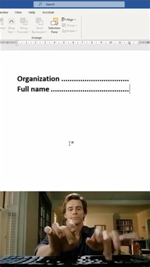 Dotted Line in MS Word 🔥 | Quick Line Trick!