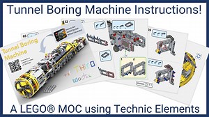 The Tunnel Boring Machine Instructions are Live!