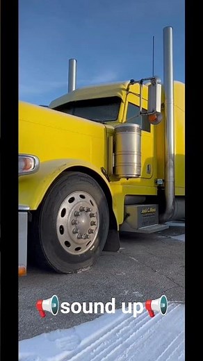 peterbilt 357 with catapiller engine coldstart