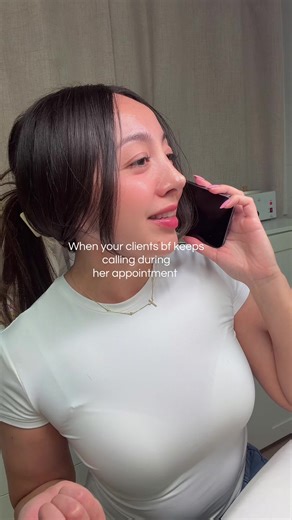 Quit bothering us playaaa 😂🤭 #esthiebestie #estheticianlife #fyp #estheticiantiktok