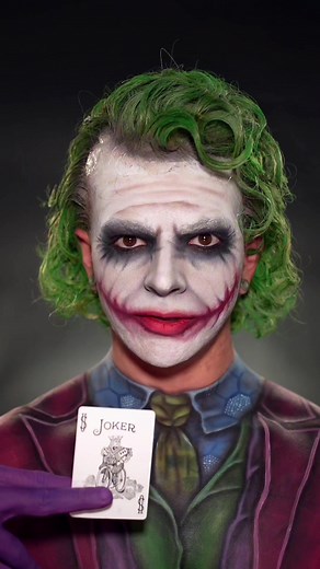 Heath Ledger Joker Makeup Tutorial: Transformation