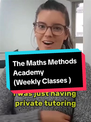 Join The Maths Methods Academy for Weekly Classes