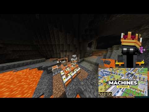 Part 3 New UPDATE of Advanced Machines Add-on 2.0 in Minecraft 1.21.123 Survival Series with W3TZ3L