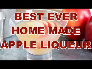Absolutely incredible apple liqueur - and so easy to make!