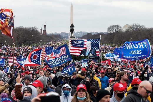 Video shows chaos unfold amid huge crowd at the Capitol on Jan. 6