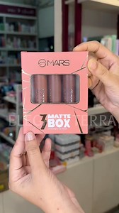 44K views · 493 reactions | Mars 3matte box lipstick Brown Semi matte formulas  #mars #marslipstick #everyonefollowers #foryouシ #onlinebusiness | ELEGANT TERRA | Facebook