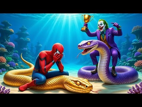 🕷🐍SPIDER-MAN vs VENOM: The Legendary SNAKES Racing Championship! (Epic Arena Battle)🏆