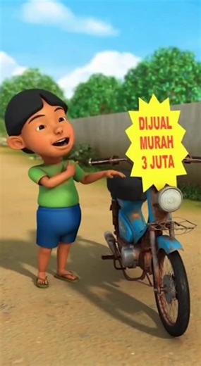 Mail Jual Motor dan Curian di Upin Ipin