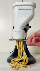 1.2M views · 6.8K reactions | When boxed pasta won’t cut it ✨ We’re making the real deal with the @kitchenaidusa Gourmet Pasta Press—just attach, press, and watch the magic happen. From rigatoni to bucatini, homemade pasta night has officially leveled up. Shop here: https://bit.ly/4keTemk. #HomemadePasta #KitchenAid | Williams Sonoma | Facebook