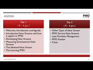 Value Streams and the PMO // PMO Learning