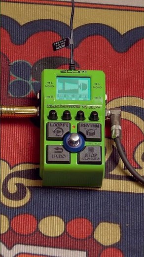 Create, loop, and perform with the Zoom MS-90LP+ MultiStomp Looper Pedal! #zoom #jbmusic