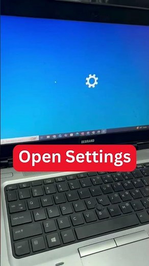 Windows + I Keyboard Shortcut