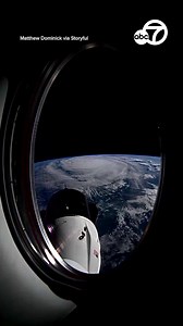 12K views · 81 reactions | NASA astronaut Matthew Dominick released timelapse footage from space on Tuesday showing Hurricane Milton as the Category 5 storm churned in the Gulf of Mexico toward Florida. https://abc7ne.ws/4ewvA2v | ABC7 News | Facebook