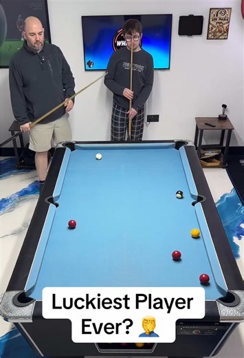 The Luckiest Pool Player Ever Unveiled