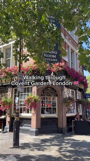 Covent Garden, Central London 🇬🇧 #travelshorts