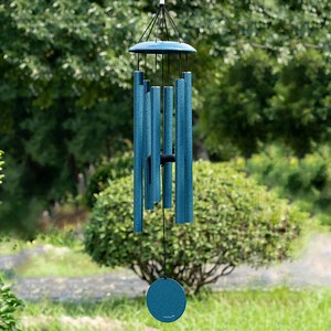 Wind Chimes for Outside Deep Tone 38'' Wind Chime Outdoor Clearance,deep Tone,memorial Sympathy Gift,garden Patio,home Décor,water Vein Blue - Etsy