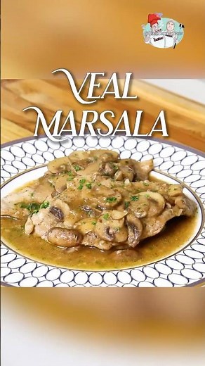 Veal Marsala. Full Recipe on our Channel #veal #vealrecipe #vealmarsala #italianfood