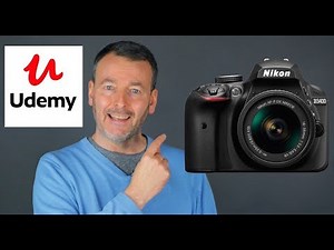 Udemy Nikon D3400 DSLR Tutorial course | Master your Nikon #D3400 camera - youtube