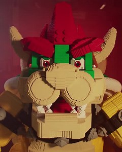 Pas op voor de gruwelijk grote LEGO Super Mario Bowser! | LEGO