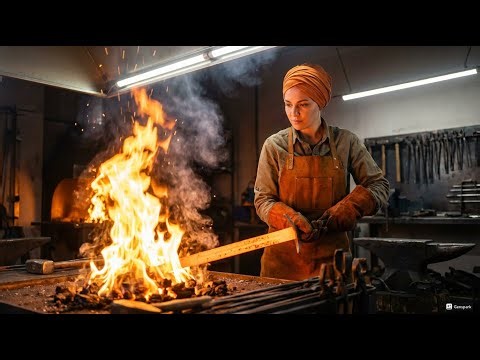 Inside the Traditional Sword Forging Workshop — How Ancient Craftsmanship Creates High-Value Blades