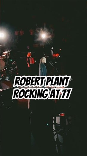 Robert Plant still rocking at 77!!! Pure magic in Plovdiv’s Ancient Theatre #robertplant #plovdiv
