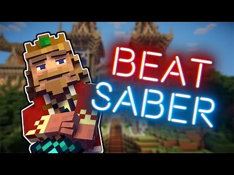 Beat Saber - Fallen Kingdom - CaptainSparklez Minecraft Parody