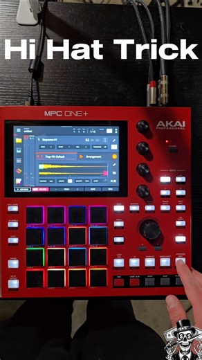 Easy Way to Add Variation to Your Hi-Hats on MPC One+ #mpc #beatmaker