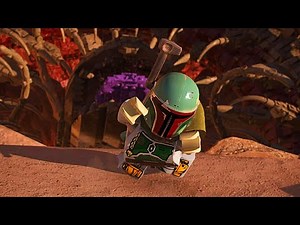 Sarlacc Scene and Boba Fett Death - Lego Star Wars The Skywalker Saga