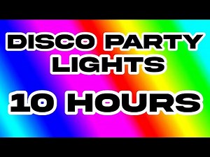 LED Lights | Flashing Lights | Disco Lights | Party Lights [10 Hours]