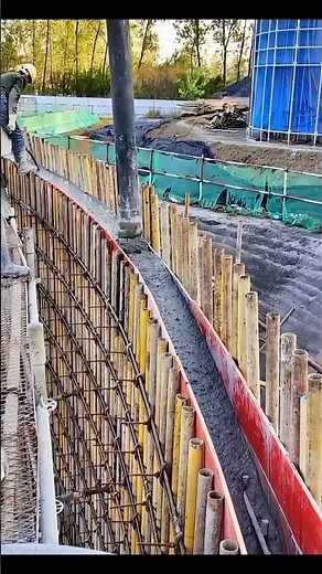 Shear Wall Concrete Placing Technique- Wisdom Tips Tools Machines Easy Easyway Easywork !