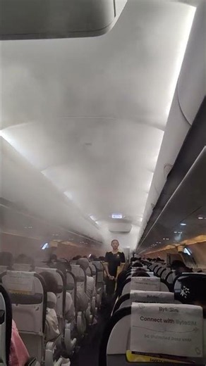 FOG Inside the Plane ✈️ Why It Happens Explained!