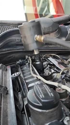 Injector removal with pneumatic air tool how to do rust dirt diesel