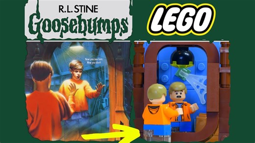 I Made Classic Goosebumps Books Into Lego
