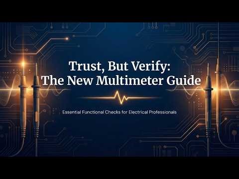 Trust But Verify: Essential Accuracy & Safety Checks for Your New Multimeter