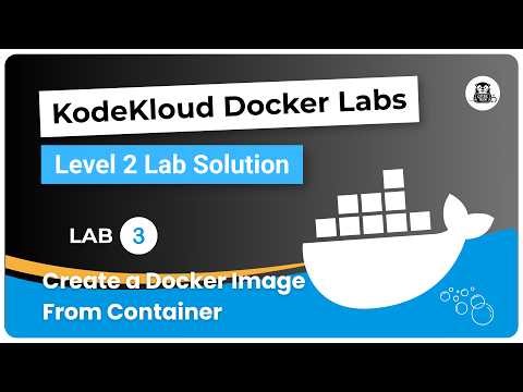 Create a Docker Image From Container