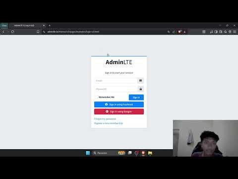 Membuat Aplikasi PHP & MySQL menggunakan template AdminLTE