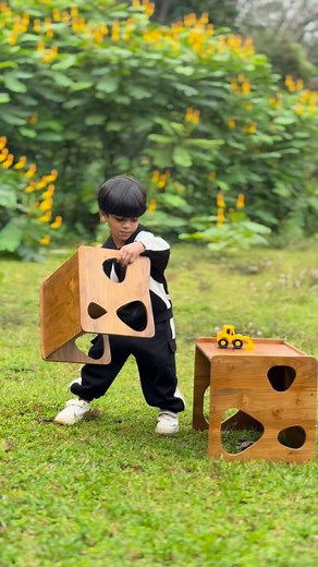 Introducing Woodsman Tiny Table & Chair Small furniture for big milestones. Why parents choose it • Made from solid teak wood. • Kid-safe design with smooth edges and non-toxic finish • Sized perfectly for ages 2 to 4 encourages independence • Converts easily for play, learning, and snack time • Designed to stay beautiful even after tough toddler love Let their creativity sit proudly on real wood. Crafted from real wood. Built for real learning. #WoodsmanKids #TinyTableAndChair #MontessoriFurnit