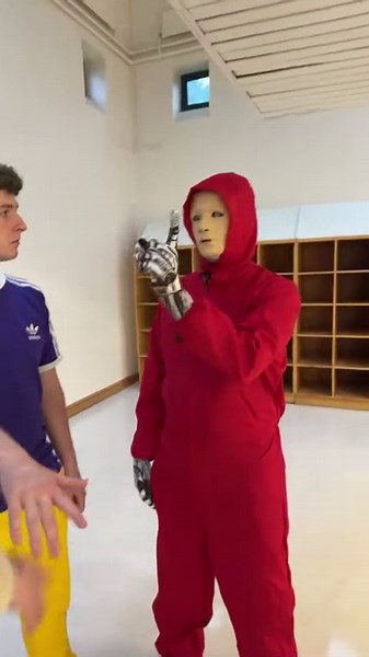 BroBot doesn’t like my brother!! 🦾😱 #shorts