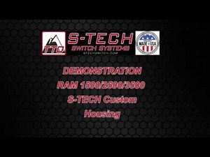 S-TECH Switch 2019 Ram 1500 Custom Harness
