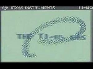 Ti-85 Megademo (Calculator demonstration)