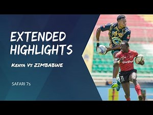 Kenya Shujaa vs Zimbabwe Cheetahs – Safari 7s 2025 Semi Finals | Rugby Highlights HD
