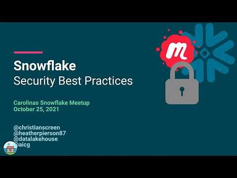 How to Use Snowflake Security (RBAC)