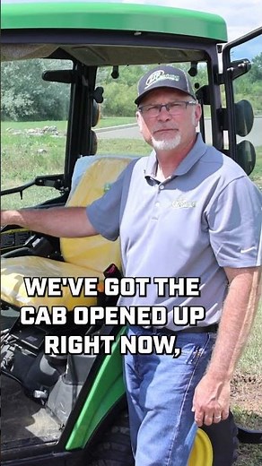 John Deere 1025R Tractor with Heated Cab?!?