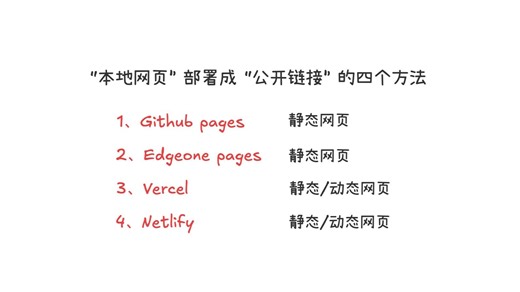 本地网页部署成公开链接的四个方法