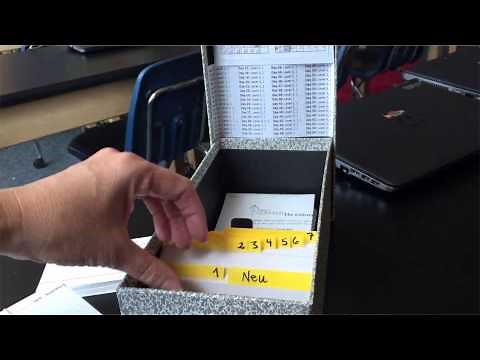 How to Memorize Flashcards using the Leitner Box