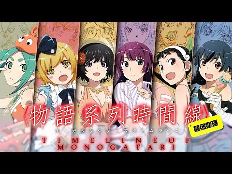 物語系列最全時間線整理，隨畫面附上具體出處！丨小鎮·時間線丨物語志·第零期「咔」