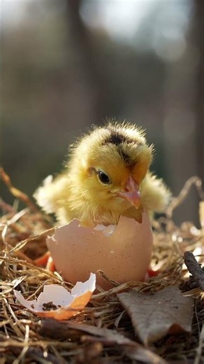 Baby Chick Hatching — The Miracle of New Life 🐣