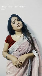 40K views · 1.8K reactions | Sassy, classy, and a bit bad-assy. #SareeStyle | Trisha OR Tamasha - TOT | Facebook