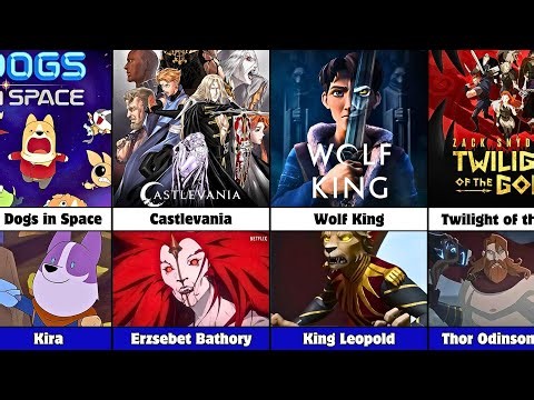 All Netflix Animated Television Series Villains - Part 2