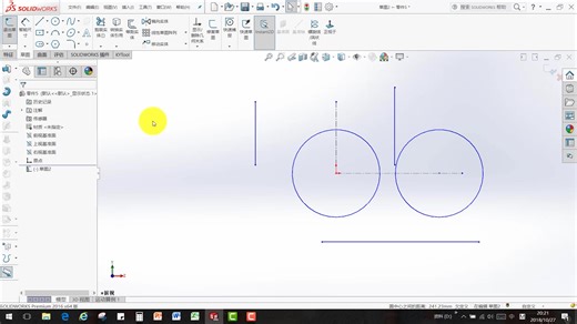 solidworks SW 草图技巧几何关系 基准面 转换实体引用